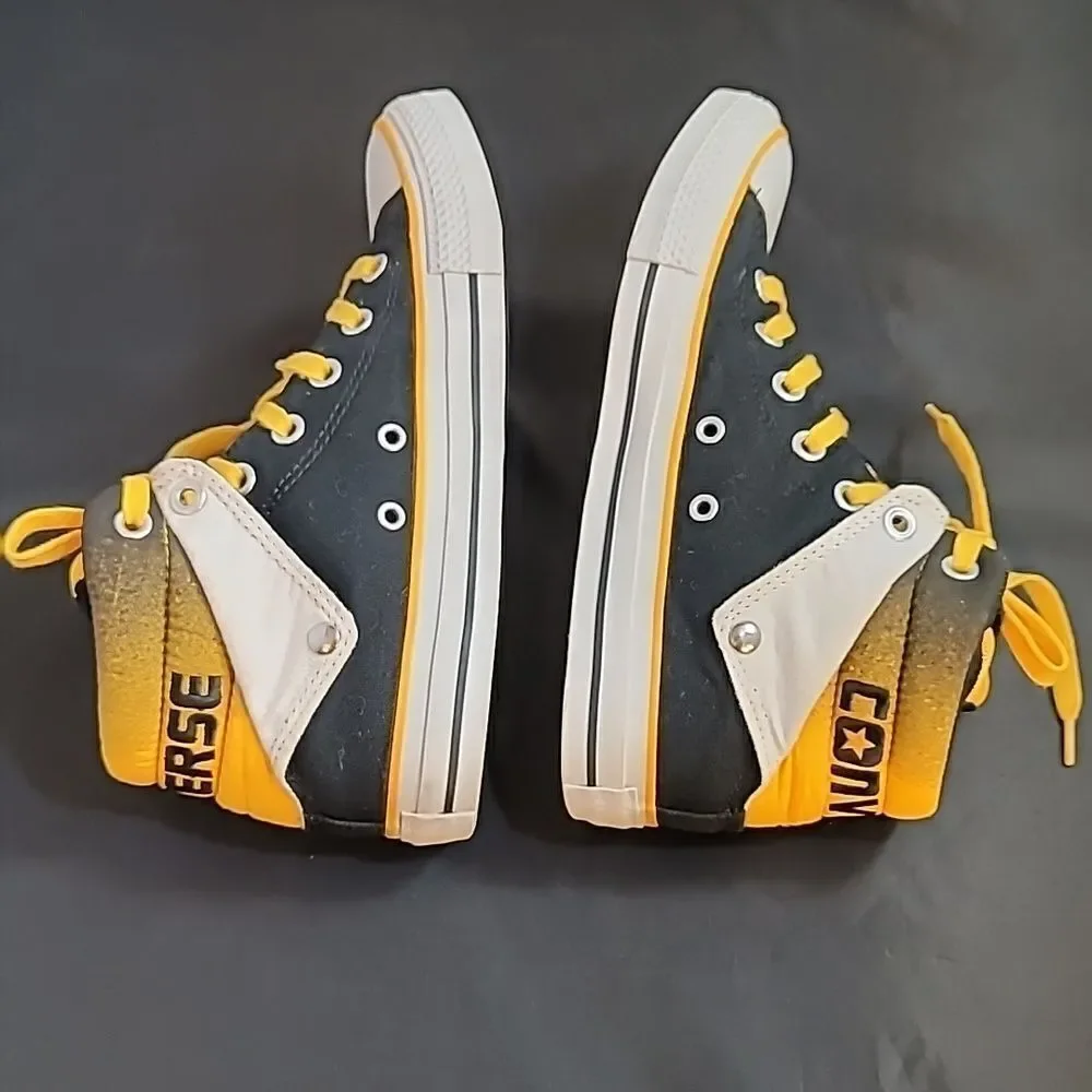 CONVERSE HIGH TOP LACE UP CLOSURE ROUND TOE UNISEX SNEAKER - Picture 9 of 13